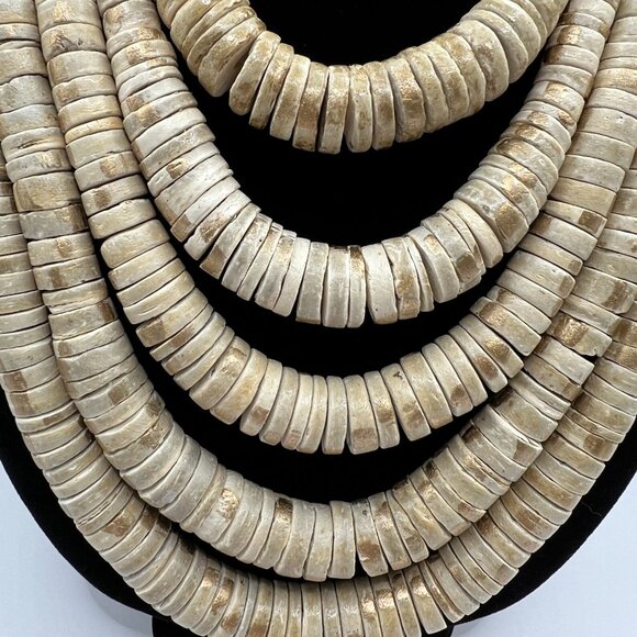 5 Strand Chunky Necklace - Picture 4 of 5